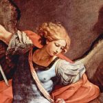 The Archangel Michael defeating Satan