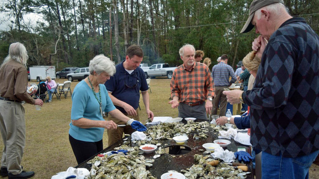 St. John's Church - 2018 Oyster Roast at Camp Villa Marie in Savannah