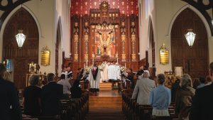 Choral Evensong at St John's Church in Savannah