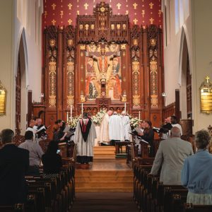 Choral Evensong at St John's Church in Savannah