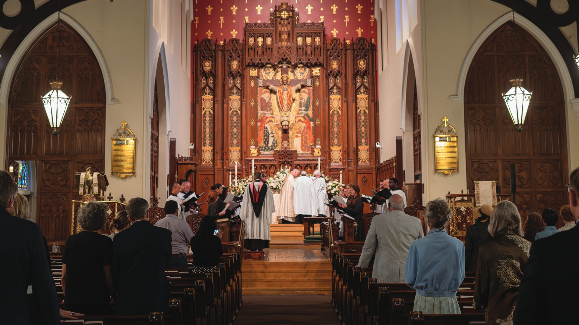 Choral Evensong at St John's Church in Savannah